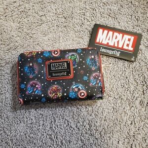 Marvel Loungefly Tatoo Black Wallet